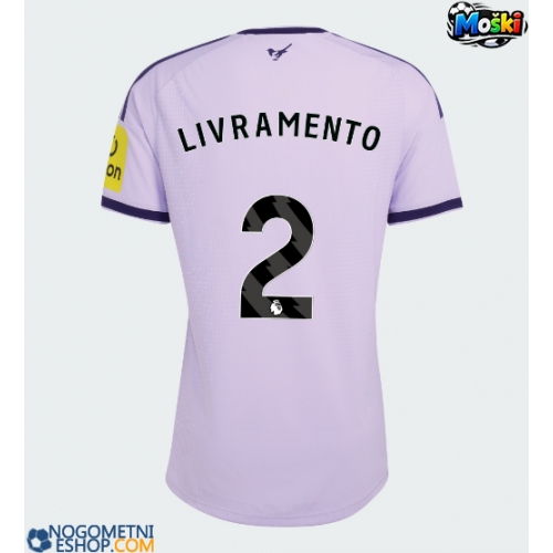 Moški Nogometni dresi Newcastle United Tino Livramento #2 Tretji 2026-27 Kratek Rokav